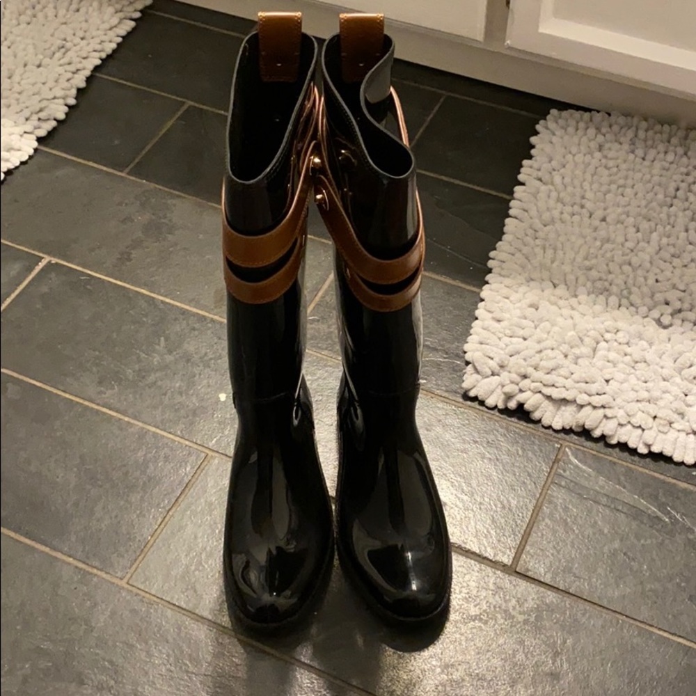 Coach rain boots